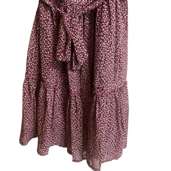 625. Shareen collections australian floral Cottagecore feminine wrap dress - Picture 3 of 9